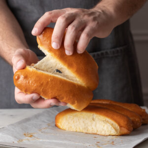Receta de pan de perrito