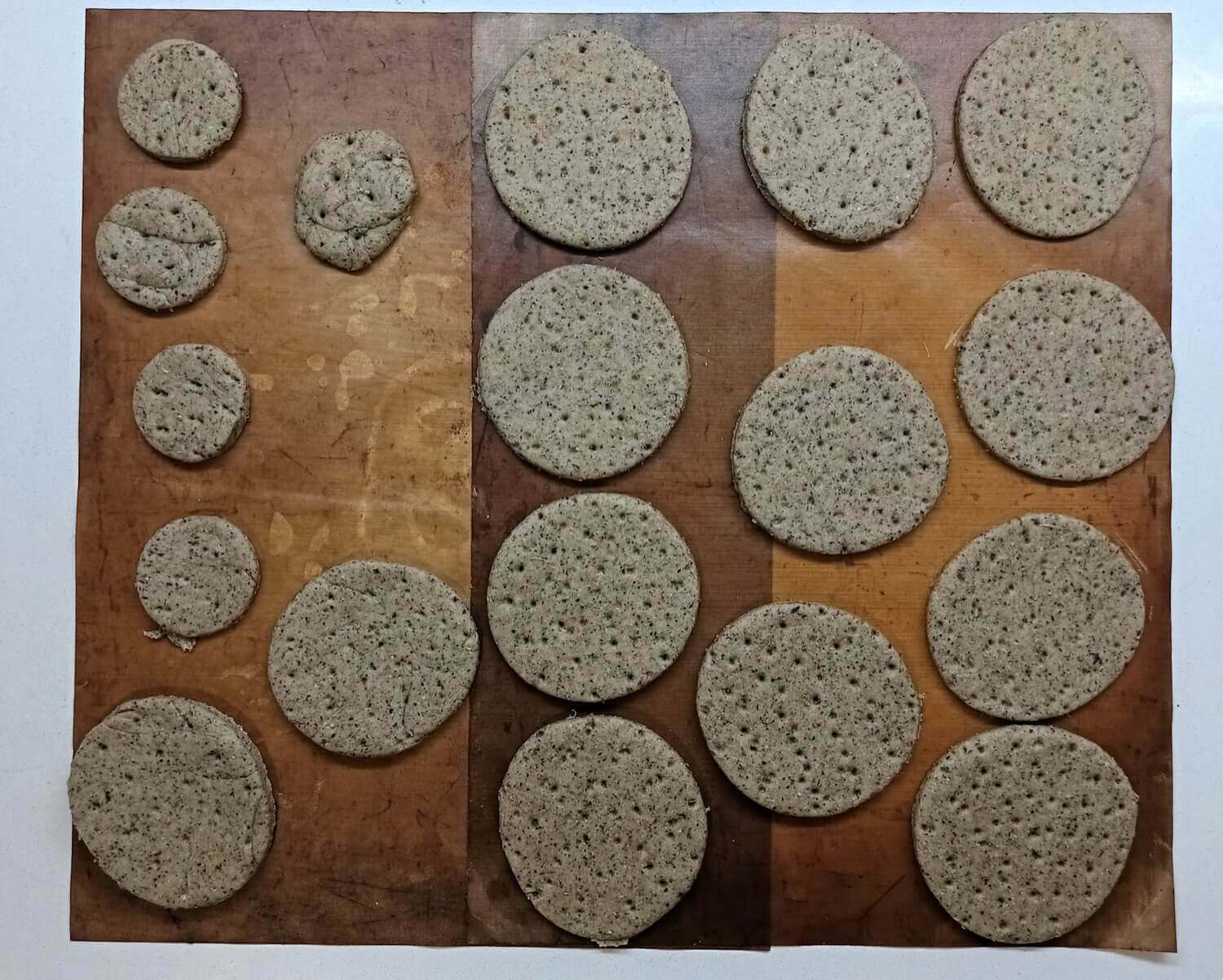Corta las galletas