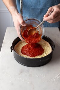 Echa la salsa de tomate