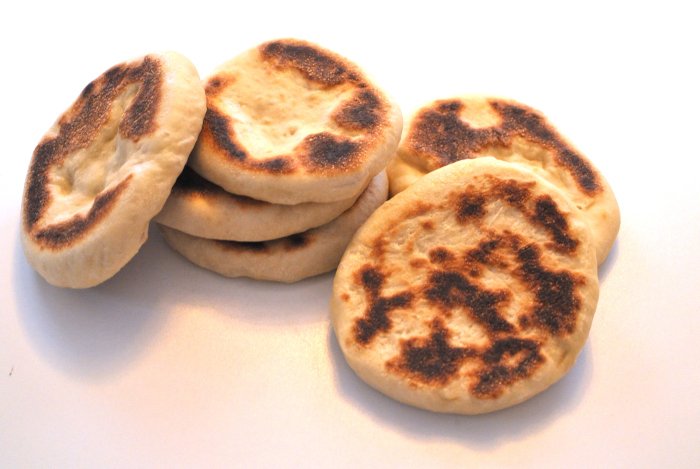 Bazlama, pan sin horno para el día a día