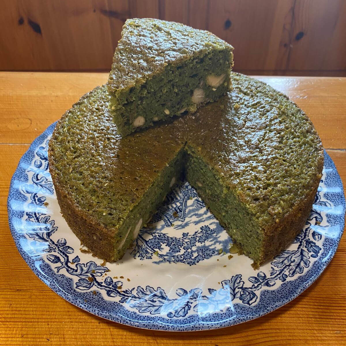 Receta de bizcocho de acelgas