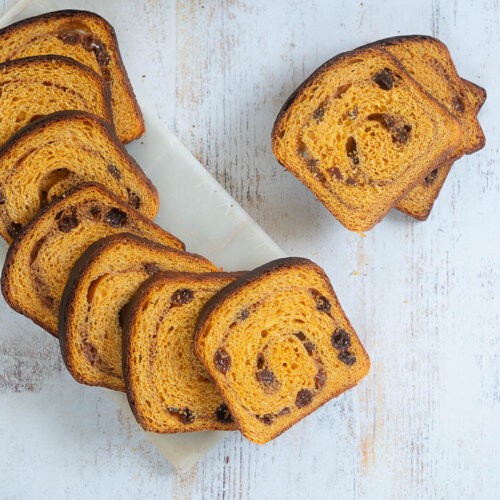 Receta de pan de canela y boniato