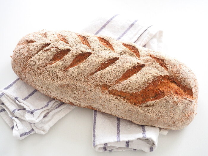 Otra forma de hacer pan integral: hogaza de espelta