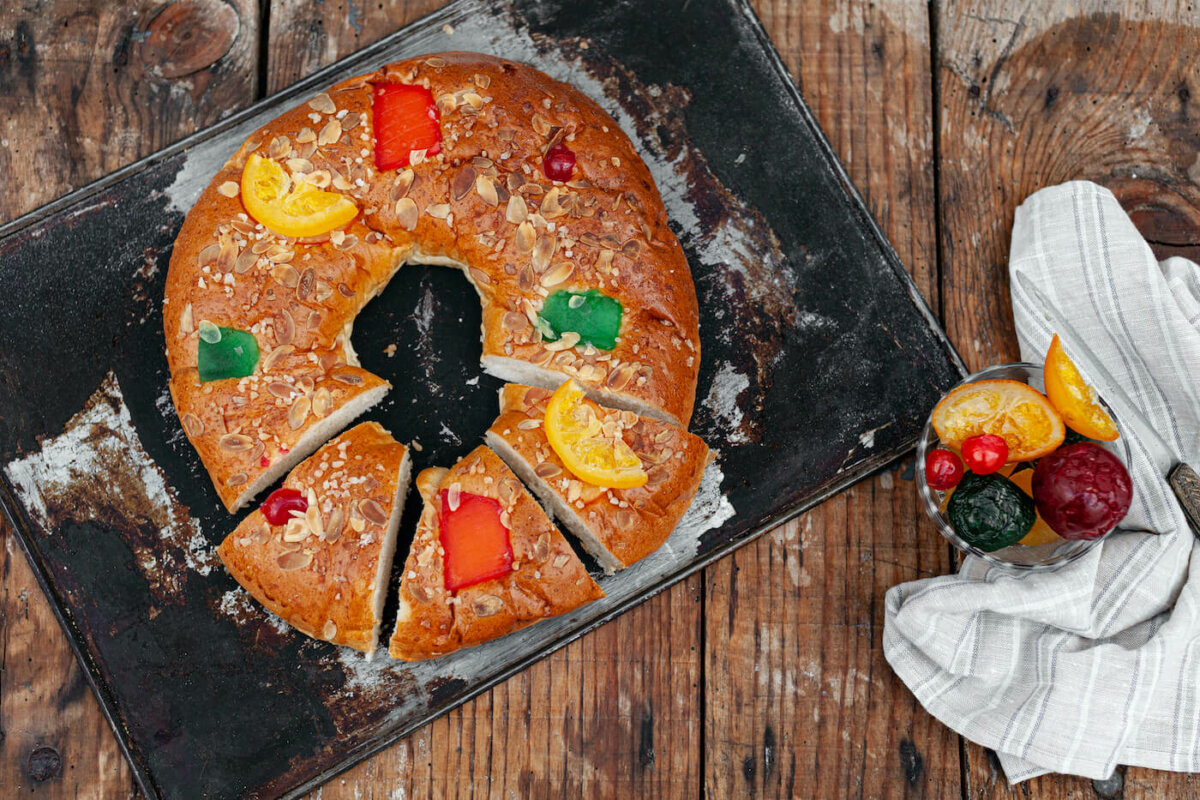 Receta de roscón de reyes con masa madre